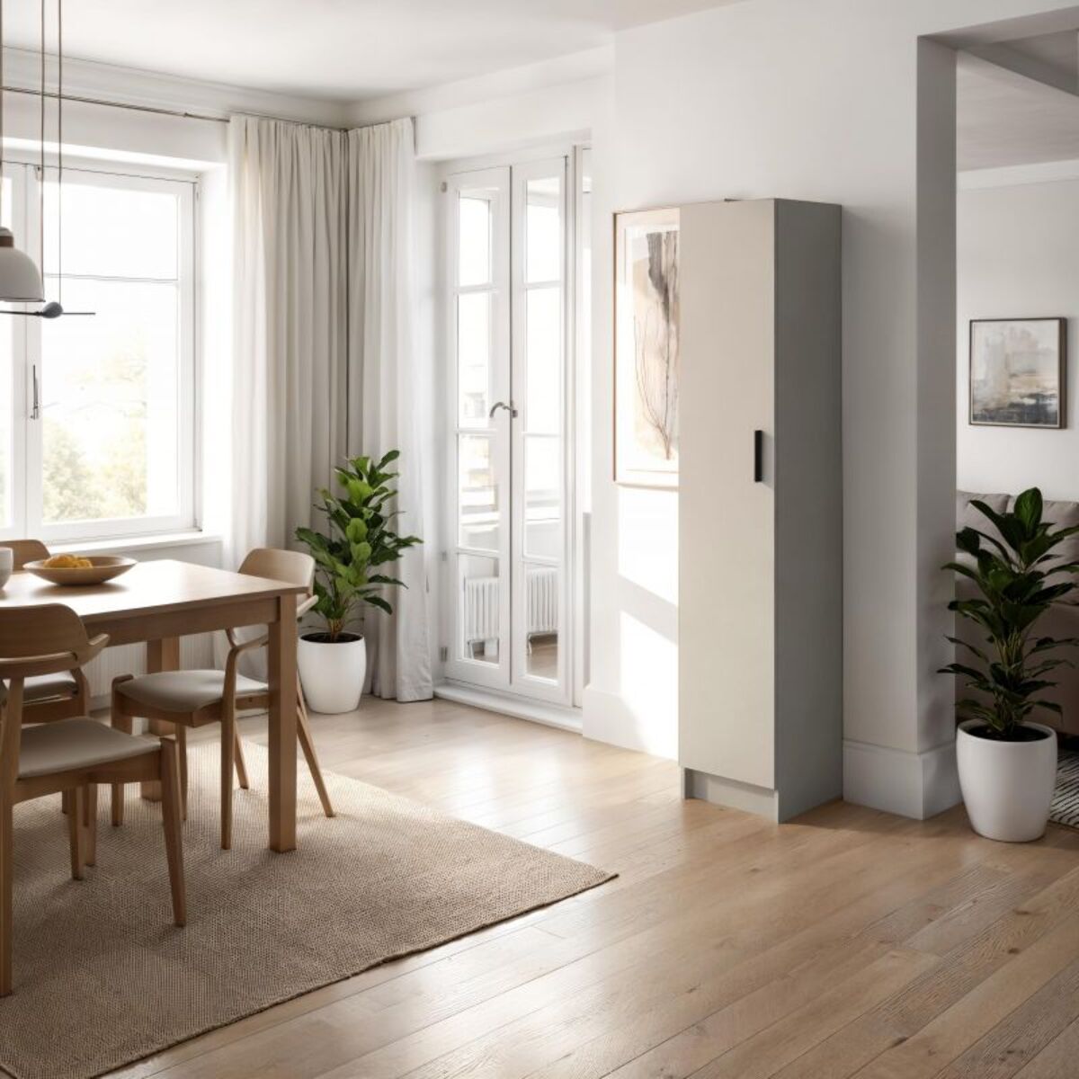 Armario Multi Useful SH 37 1 Puerta Blanco Roto