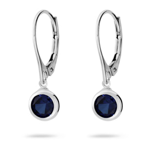 Orecchini Pendenti con Cubic Zirconia Verdi in Argento 925