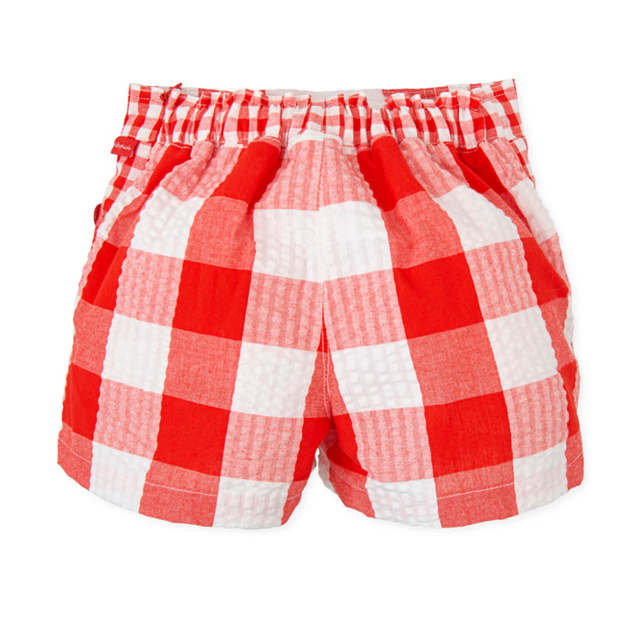 Pantalon short - Rojo