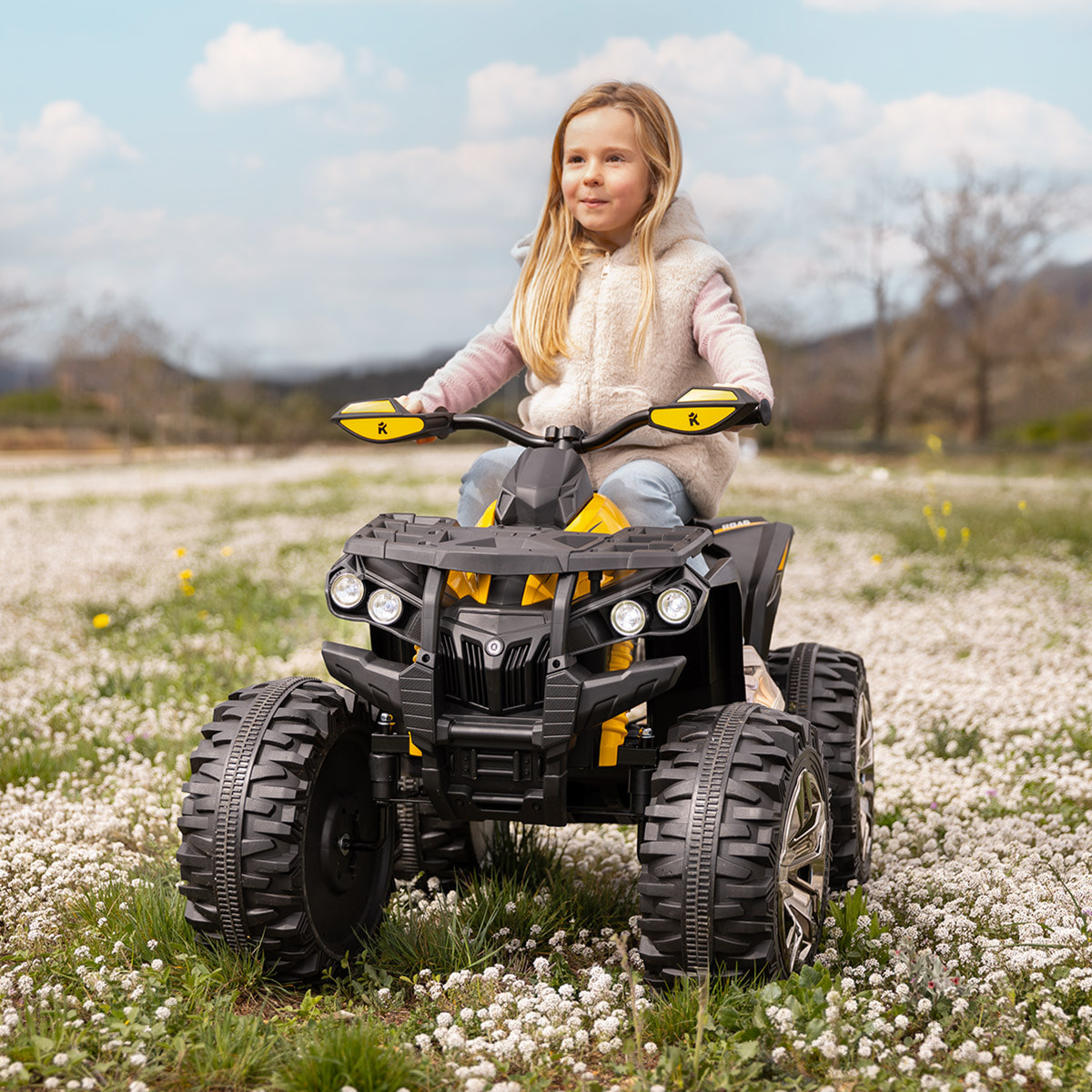 Quad Racer de bateria infantil QUAD RACER 12V +3 años