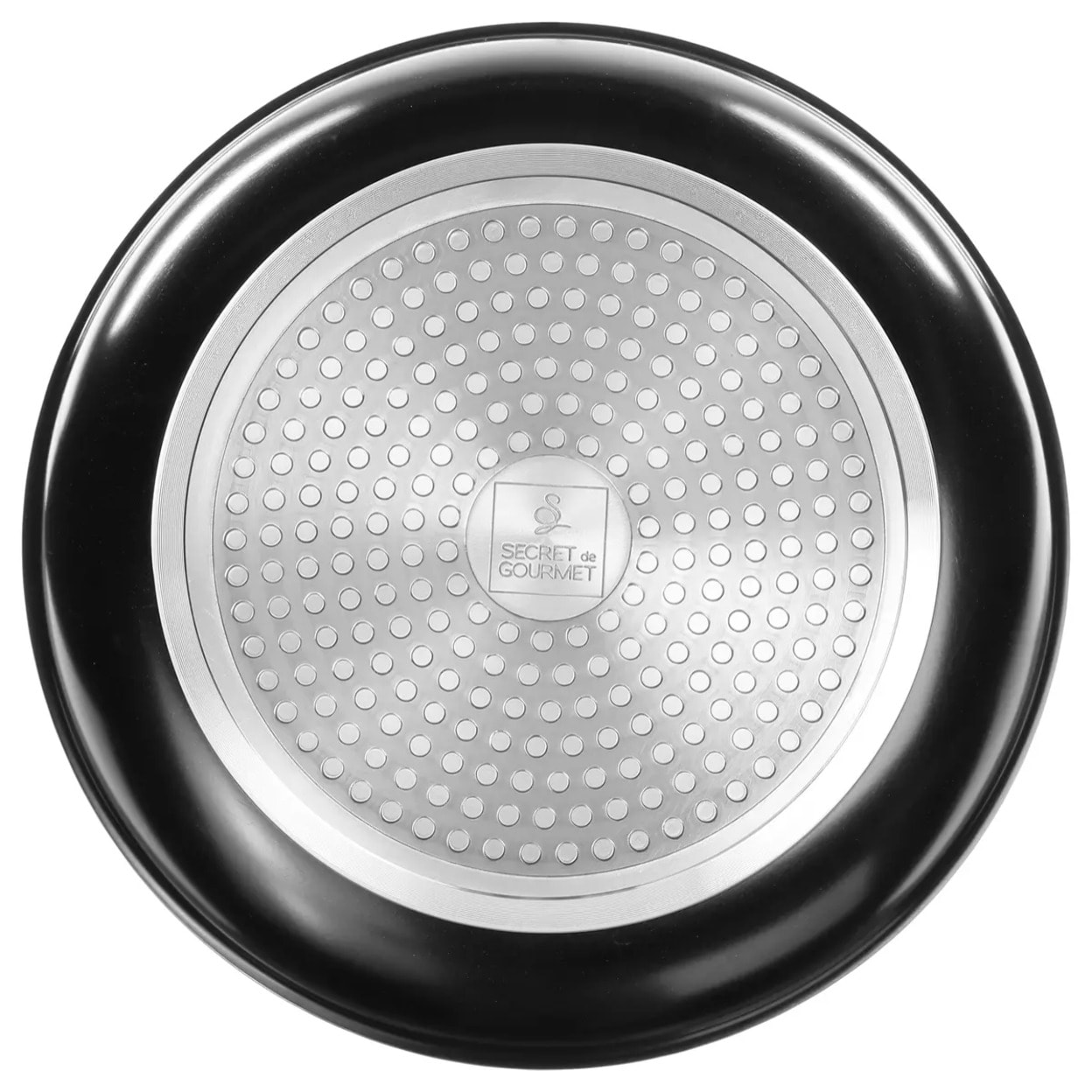 2 poêles aluminium poignée amovible 24/28cm