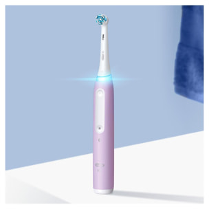 Oral-B iO 4N - Avec Etui de Voyage - Lavande - Brosse À dents Électrique connectée