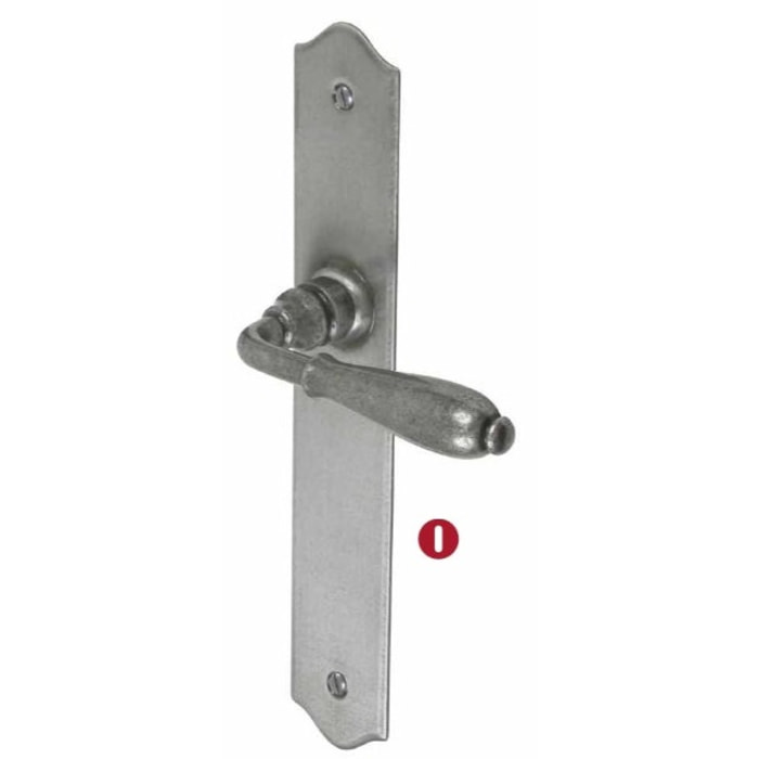 Ensemble Nevers BOUVET Fer cémenté patiné verni - Clé L EU axe 70 - ES69LA6832