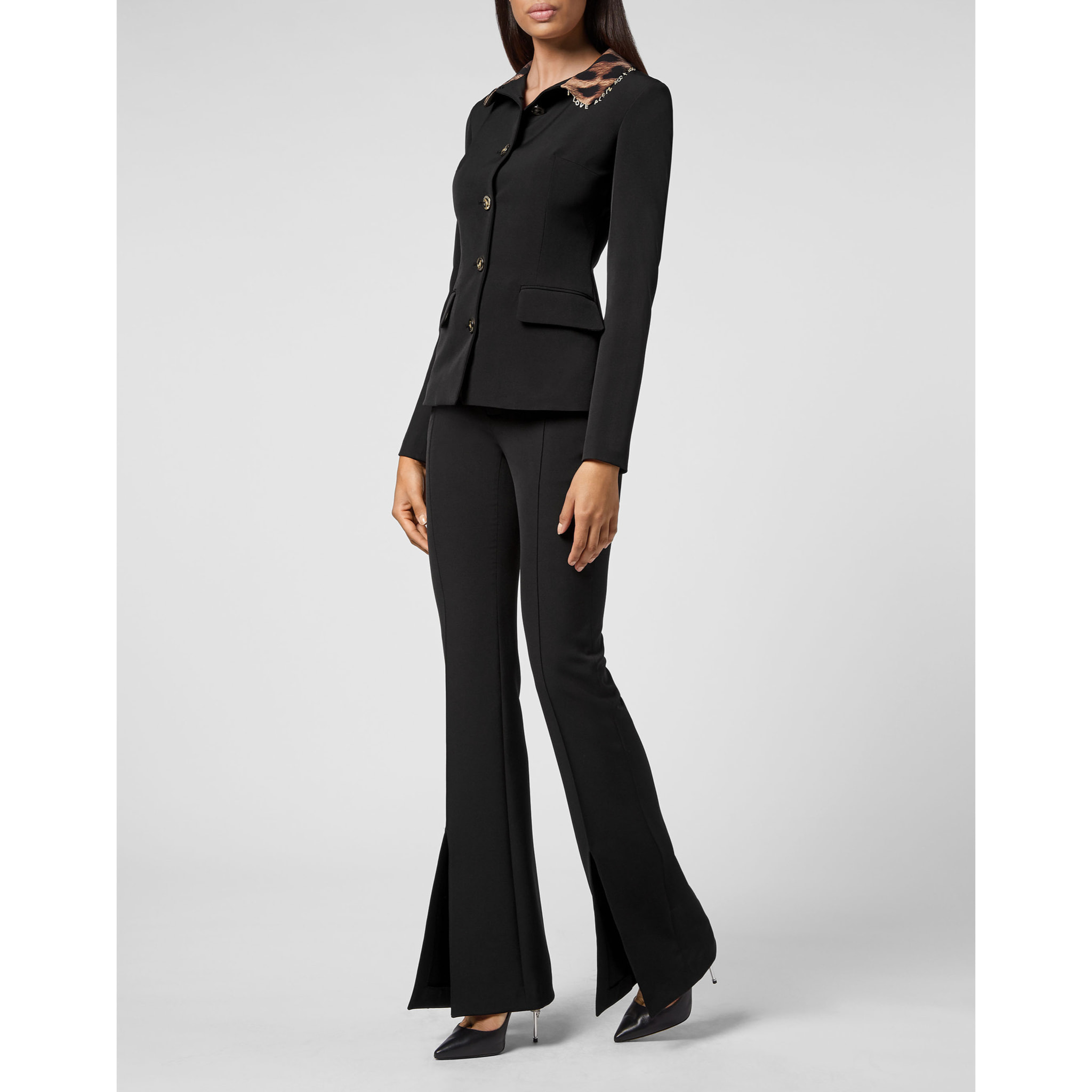 PHILIPP PLEIN Blazer LEOPARD