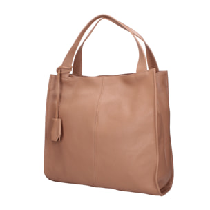 Borsa a spalla da donna - Modello Aelia - Vera pelle - 40.0 x 36.0 x 12.0 cm
