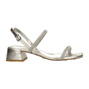 Sandali Donna Tata Italia Argentato