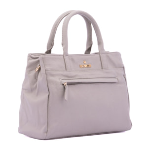Borsa a mano da donna - Modello False - Ecopelle - 30.0 x 22.0 x 10.0 cm