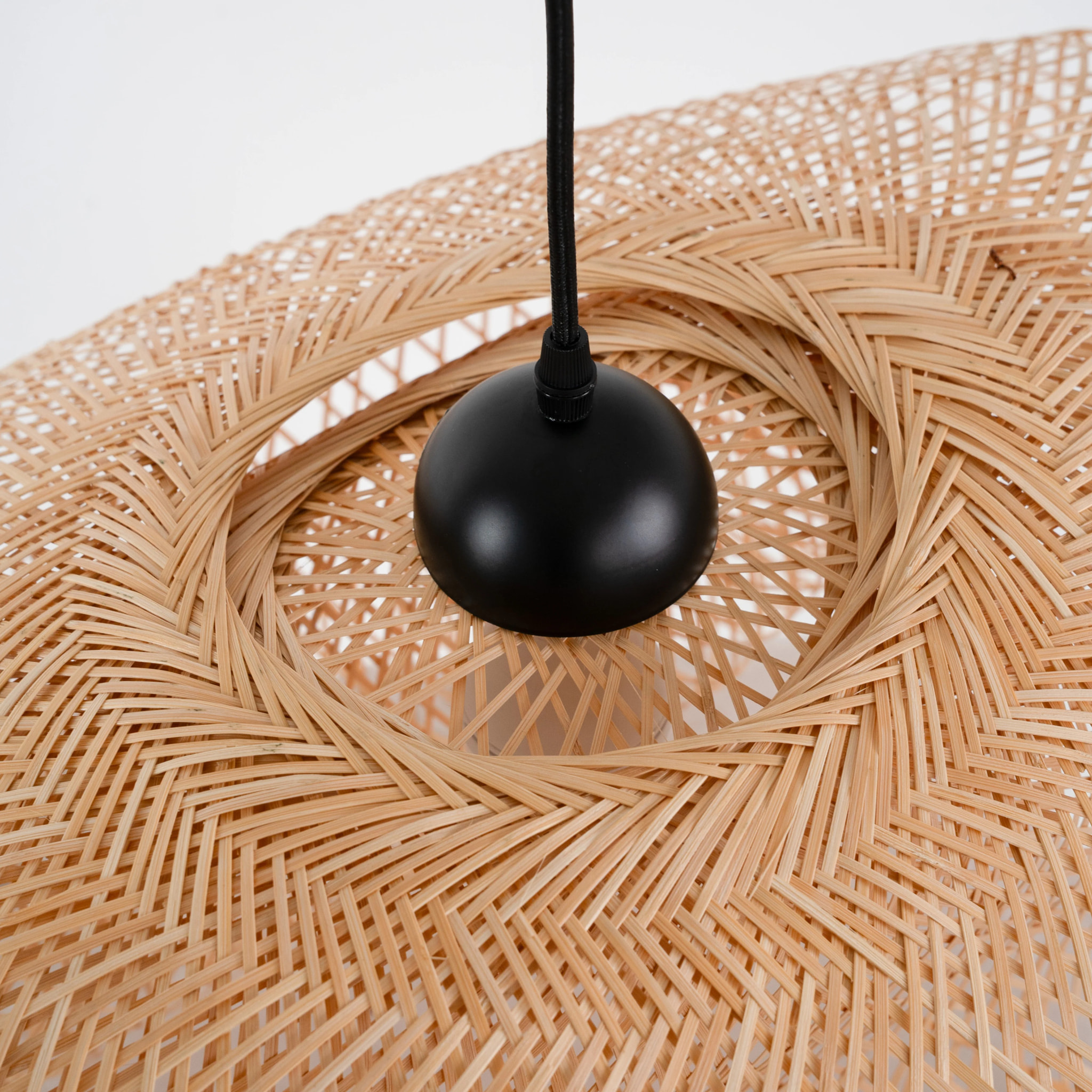 Suspension en bambou naturel D60 cm - Anya