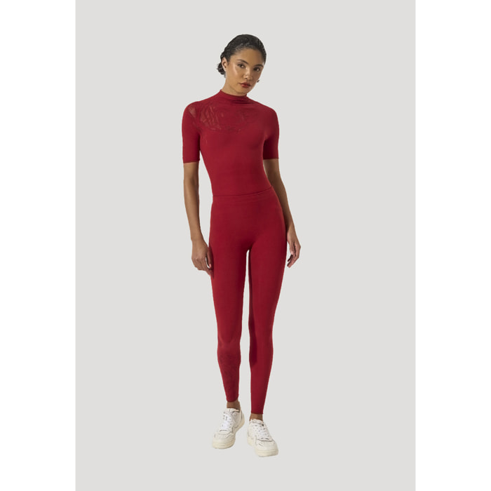Leggings Rose Net