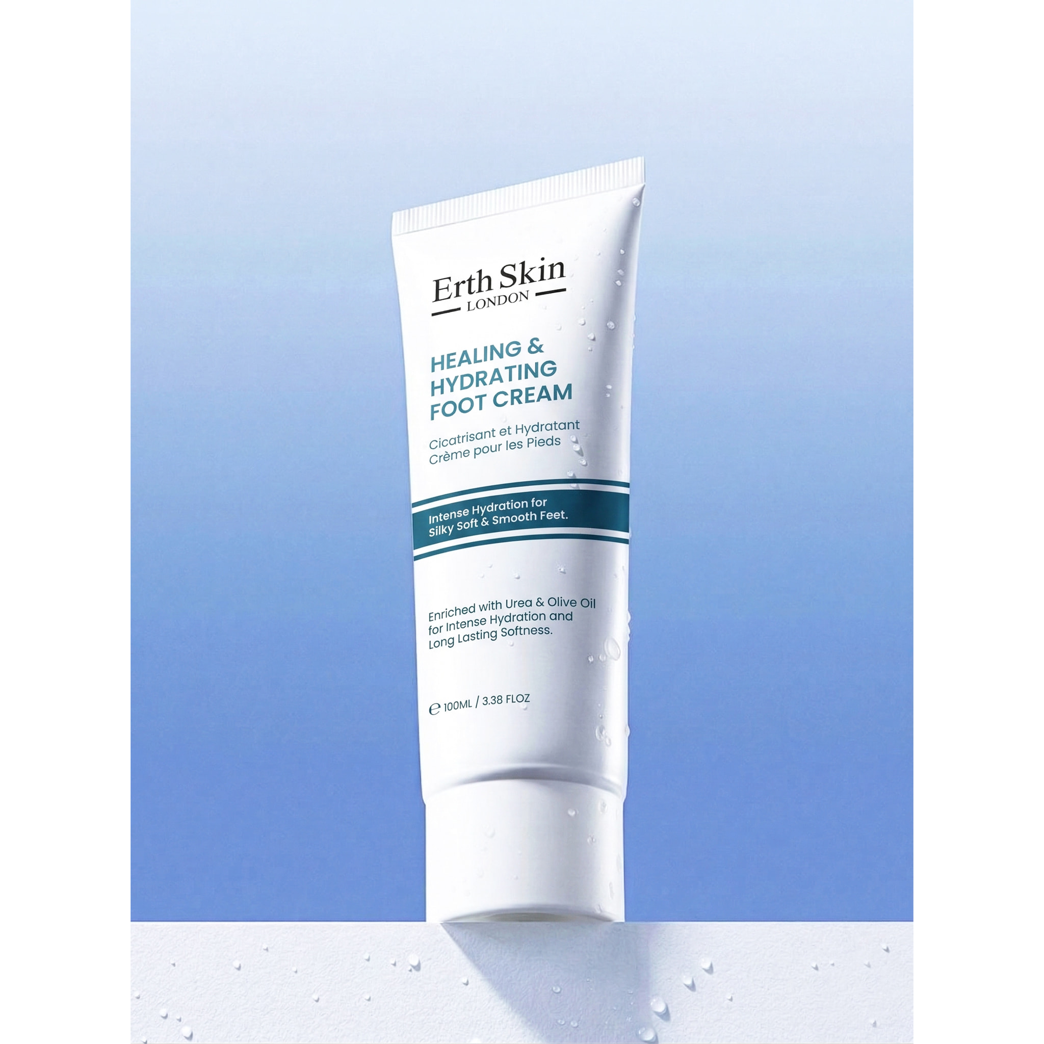 Crema hidratante y cicatrizante para pies 100 ml