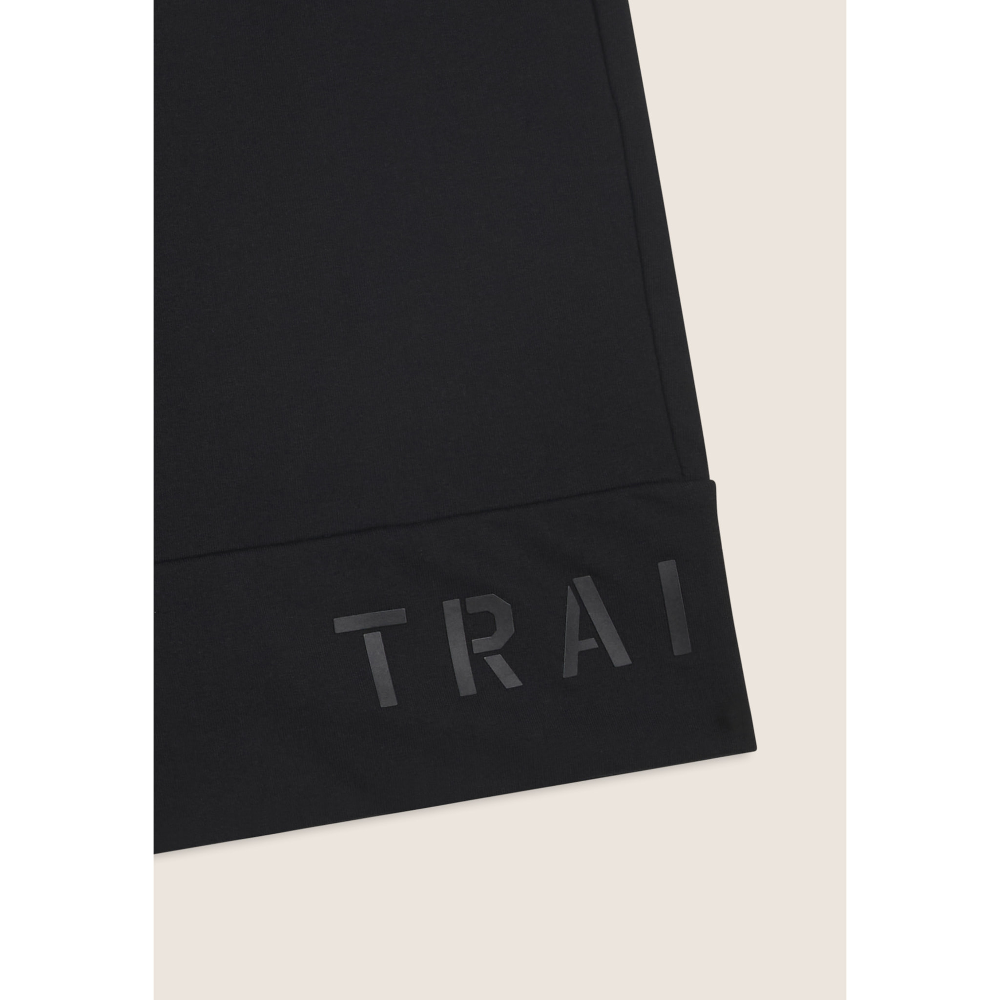 Shorts sportivi con stampa gommata e tasche multiple