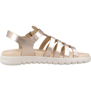 Sandalias Niña de la marca GEOX  modelo J S. SOLEIMA G.B - METAL.LEA BRONCE