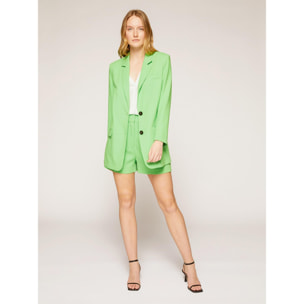 Motivi - Chaqueta blazer sin forro - Verde claro