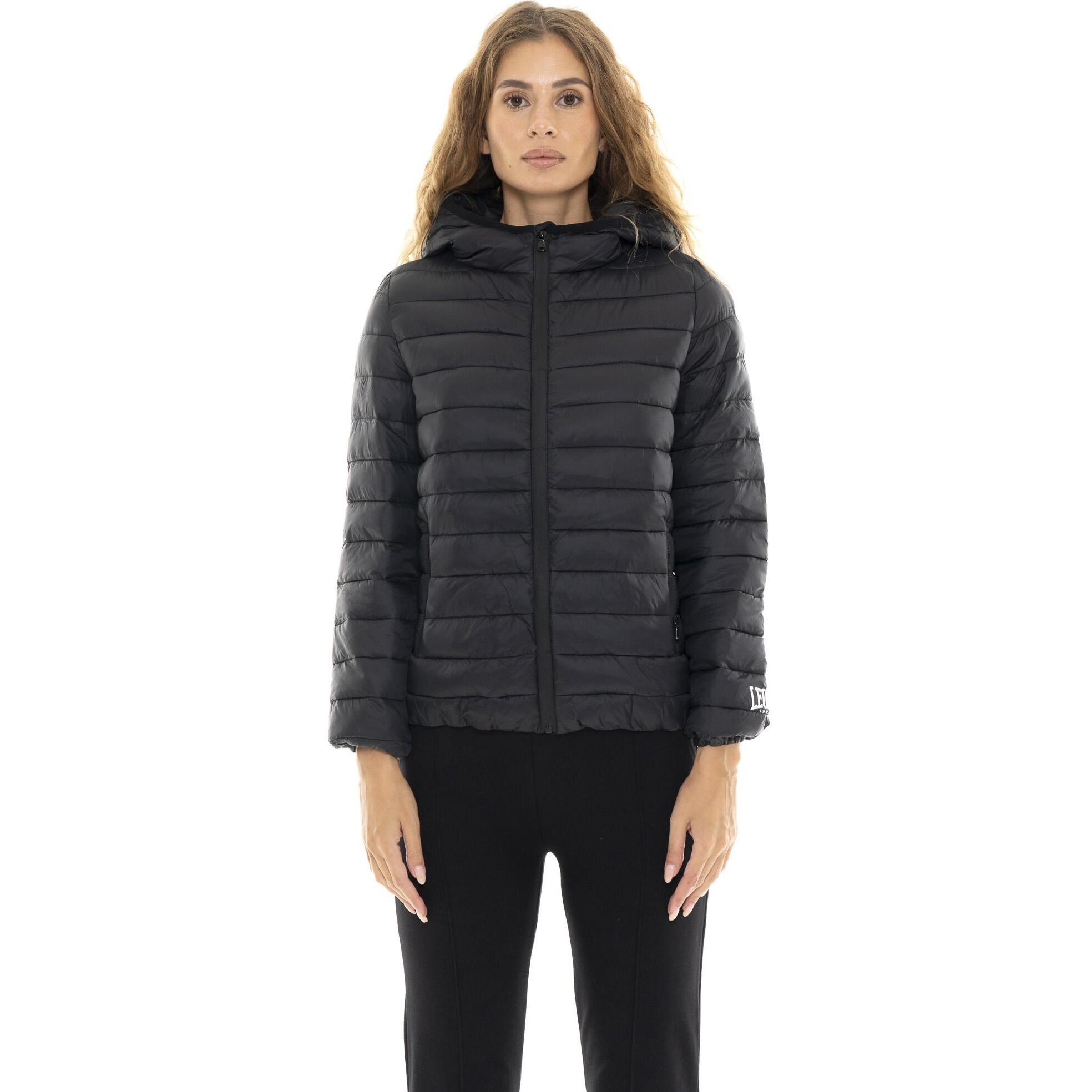 Plumífero de invierno para mujer con capucha "Never Without"