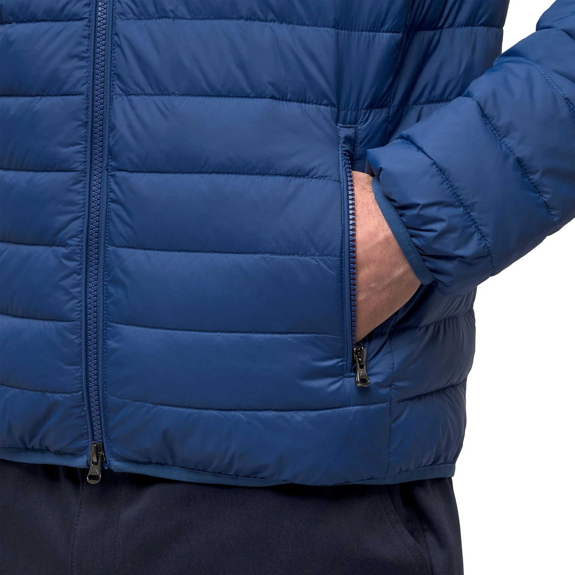 Kappa - Chaquetas Hombre Azul - Acruz
