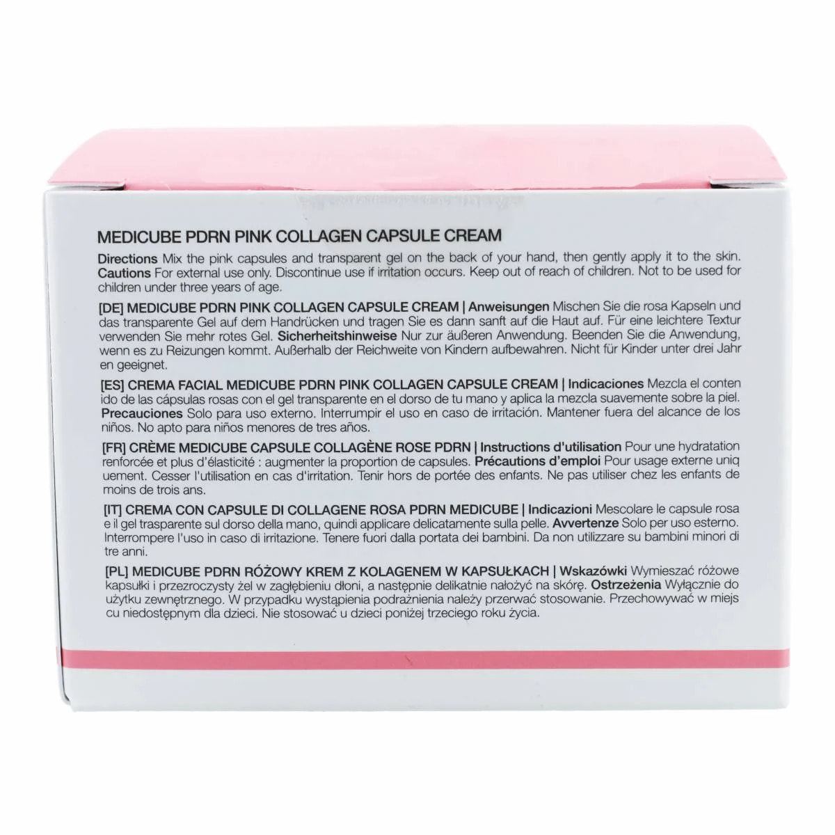 Crema facial PDRN Pink Collagen Capsule Cream Medicube 55 g