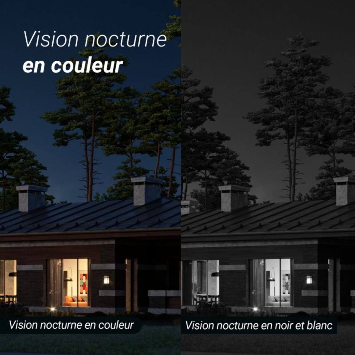 Caméra de surveillance EZVIZ Wifi exterieure motorisée H8c Pro 3K