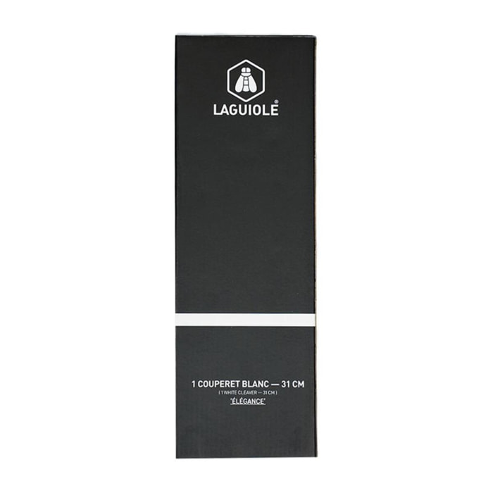 Couperet blanc 31cm - "Elégance"