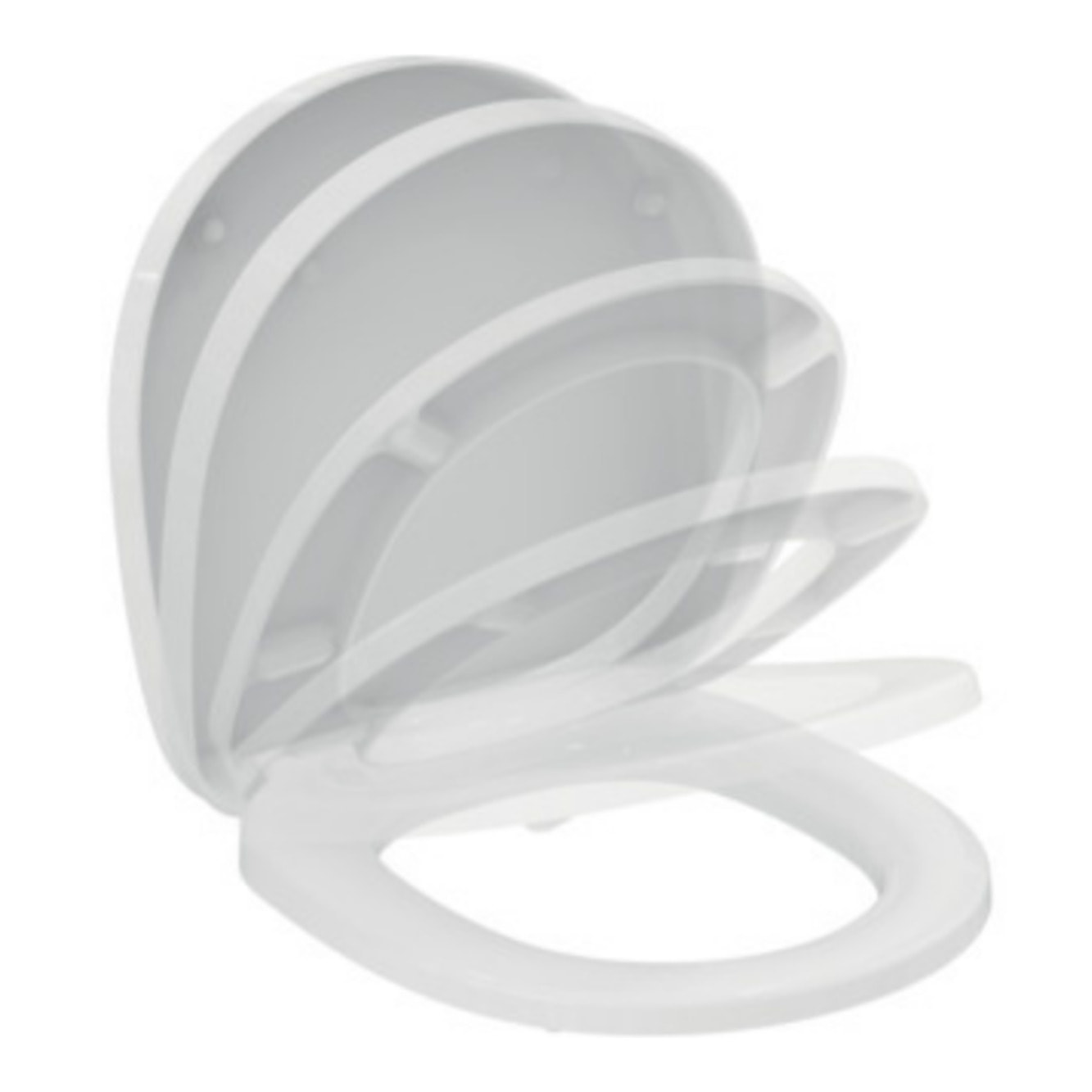 IDEAL STANDARD Abattant Connect Space à descente progressive