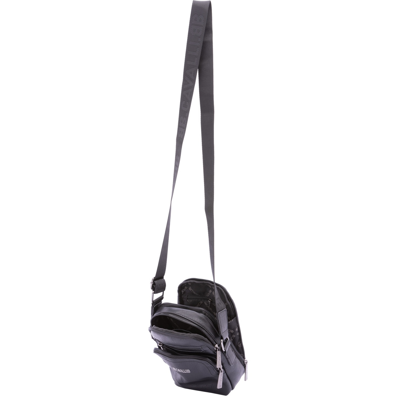 Borsa a tracolla da uomo - Modello False - Ecopelle - 18.0 x 15.0 x 9.0 cm