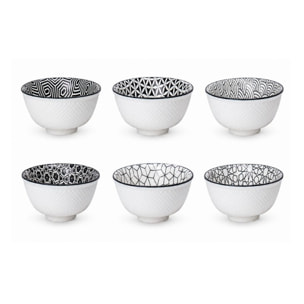 Lot de 6 petites coupelles, KIYOSE