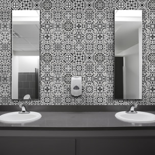 Stickers muraux - Sticker Mural Carrelage adhésif Cuisine Salle de Bain - 30 STICKERS CARRELAGES AZULEJOS WILIANA
