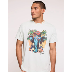 Camiseta Manga Corta Verde - Sanmarino