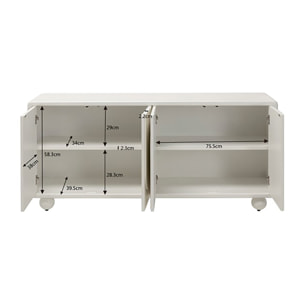 Buffet Paco blanc Kare Design