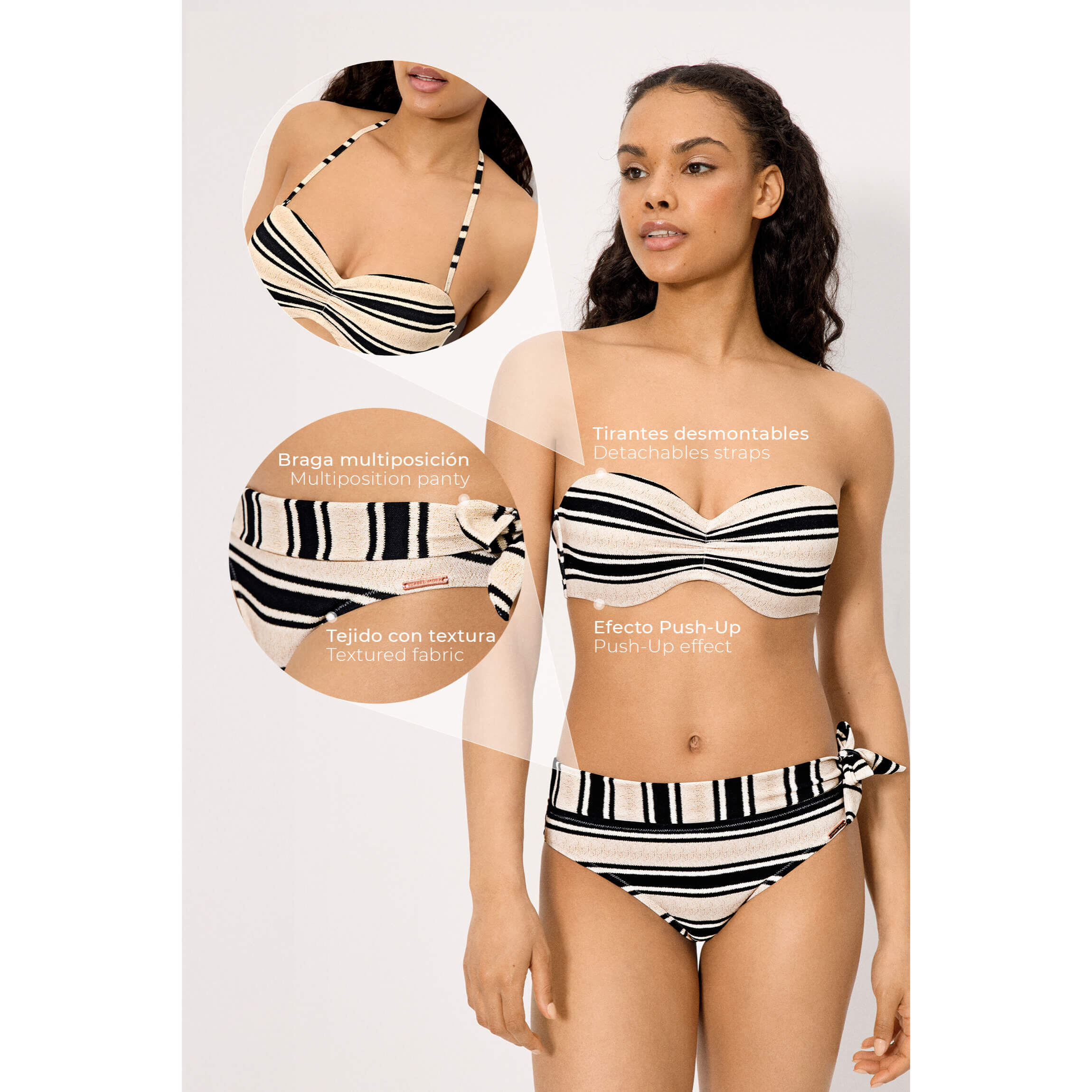 Set Bikini fascia push-up