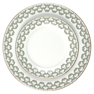 Service 12 Pieces Porcelaine Ginko