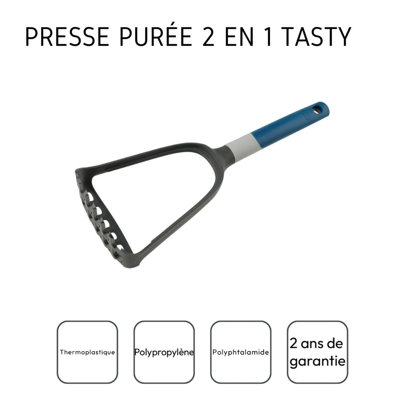 Presse purée manuel avec cuillère à spaghettis 19 cm Tasty Core