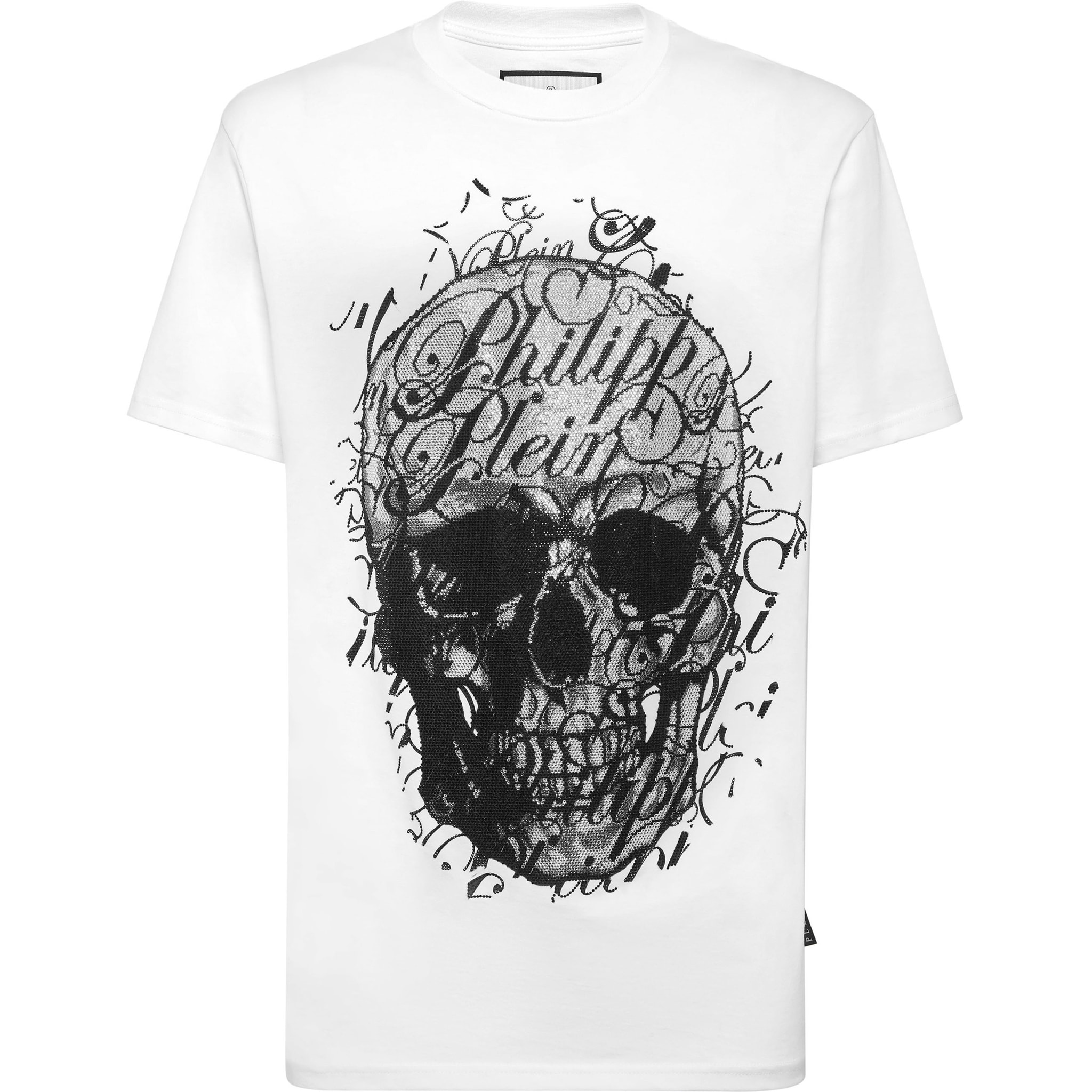PHILIPP PLEIN Camiseta Cuello Redondo SKULL