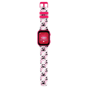 RELOJ INTELIGENTE HOLAWATCH "SMART PRO PINK " GPS CON CORREAS INTERCAMBIABLES Y PROTECTOR DE PANTALLA