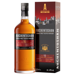Auchentoshan 12 ans Single Malt Scotch Whisky Écossais| 40% vol | 70cl