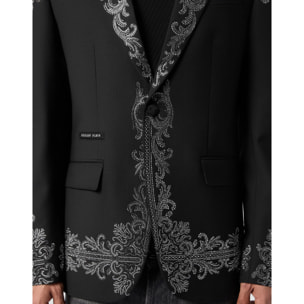 PHILIPP PLEIN Blazer Baroque Skull Strass