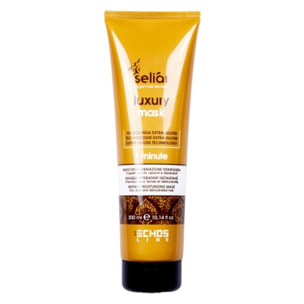 ECHOSLINE Seliàr Luxury Mask - Capelli Secchi, Opachi e Disidratati 300ml