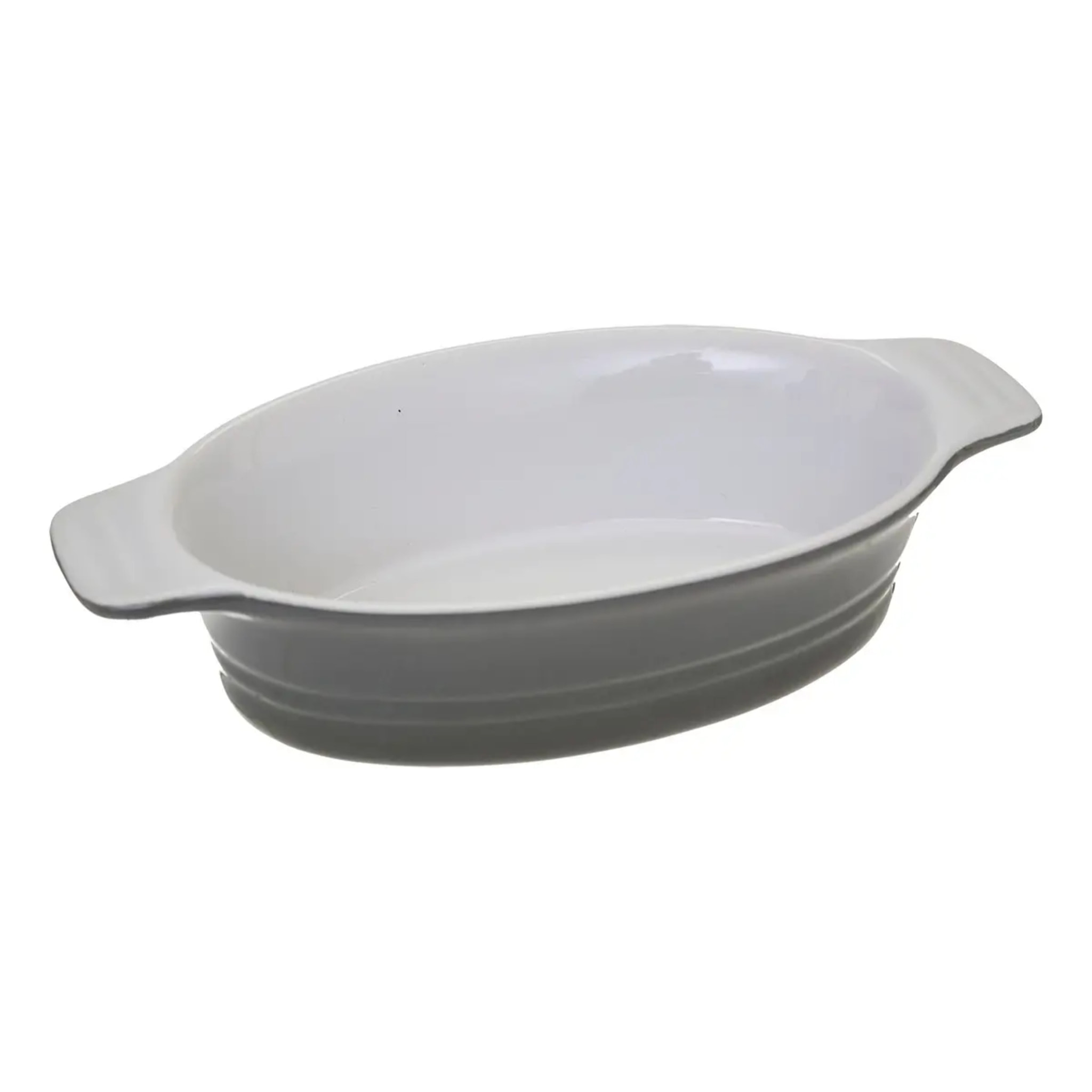 Plat ovale/rectangulaire  22x11.5x5cm faïence
