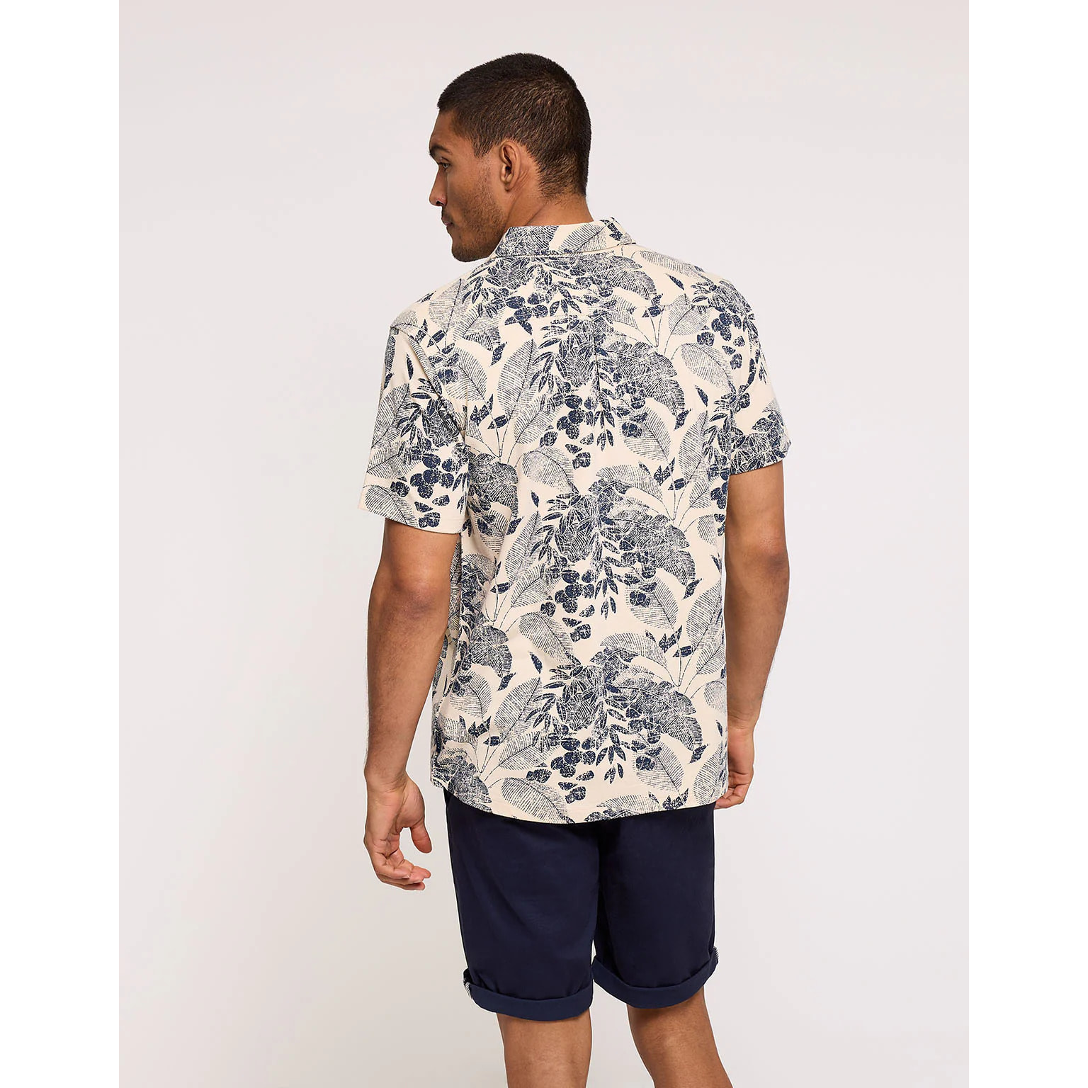 Camisa Manga Corta Beige - Sulimi