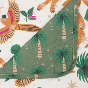 Dessus de lit Cole 220x240cm imprimé jungle