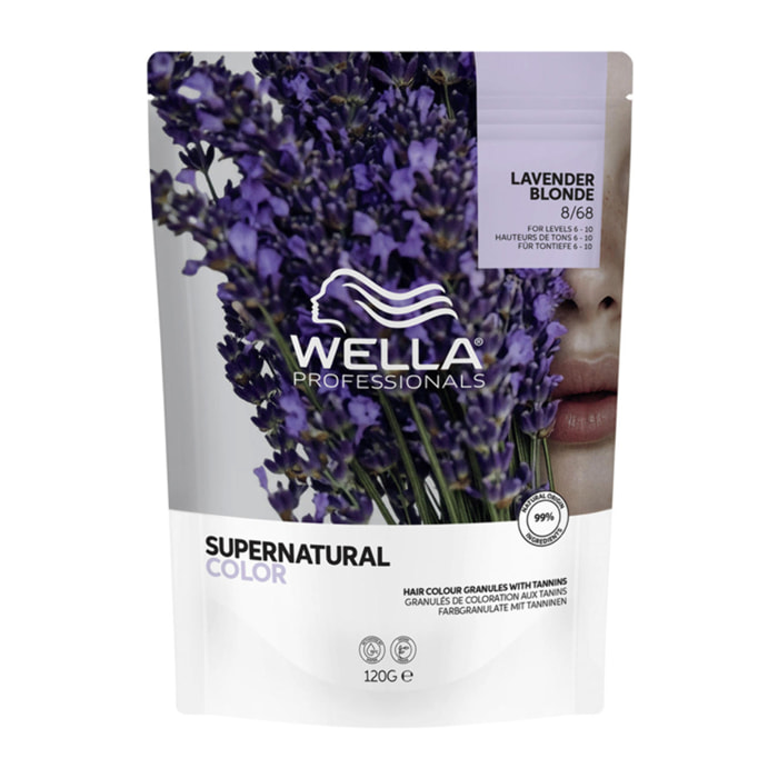 WELLA Supernatural Color 8/68 LAVANDER BLONDE 120g