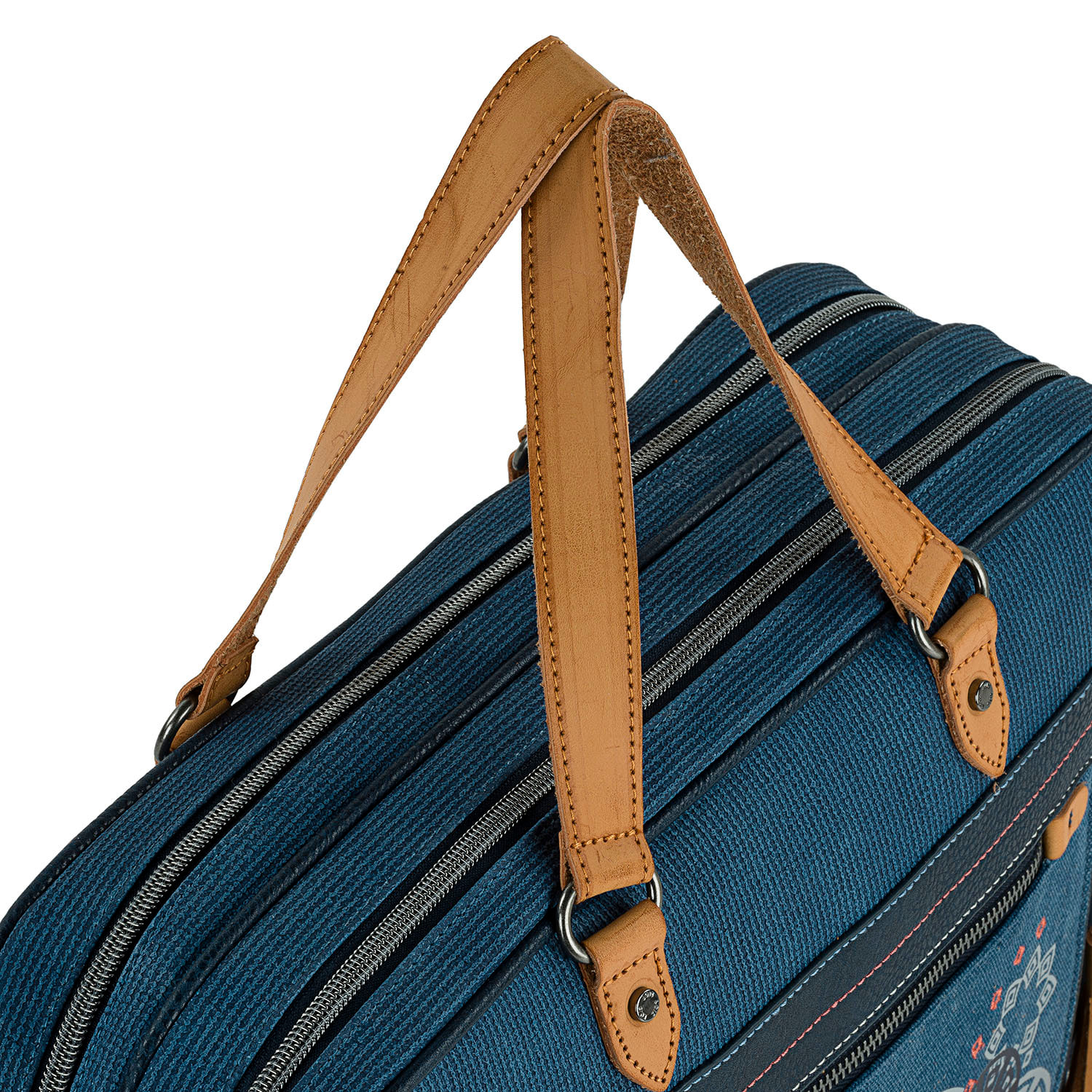 Bolso Maletin Portaordenador Mujer Lois Pasadena Azul
