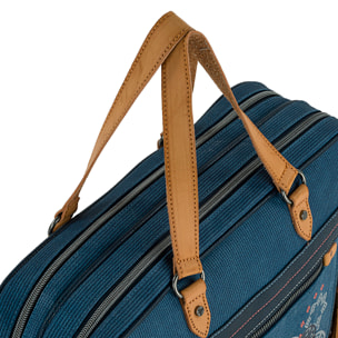 Bolso Maletin Portaordenador Mujer Lois Pasadena Azul