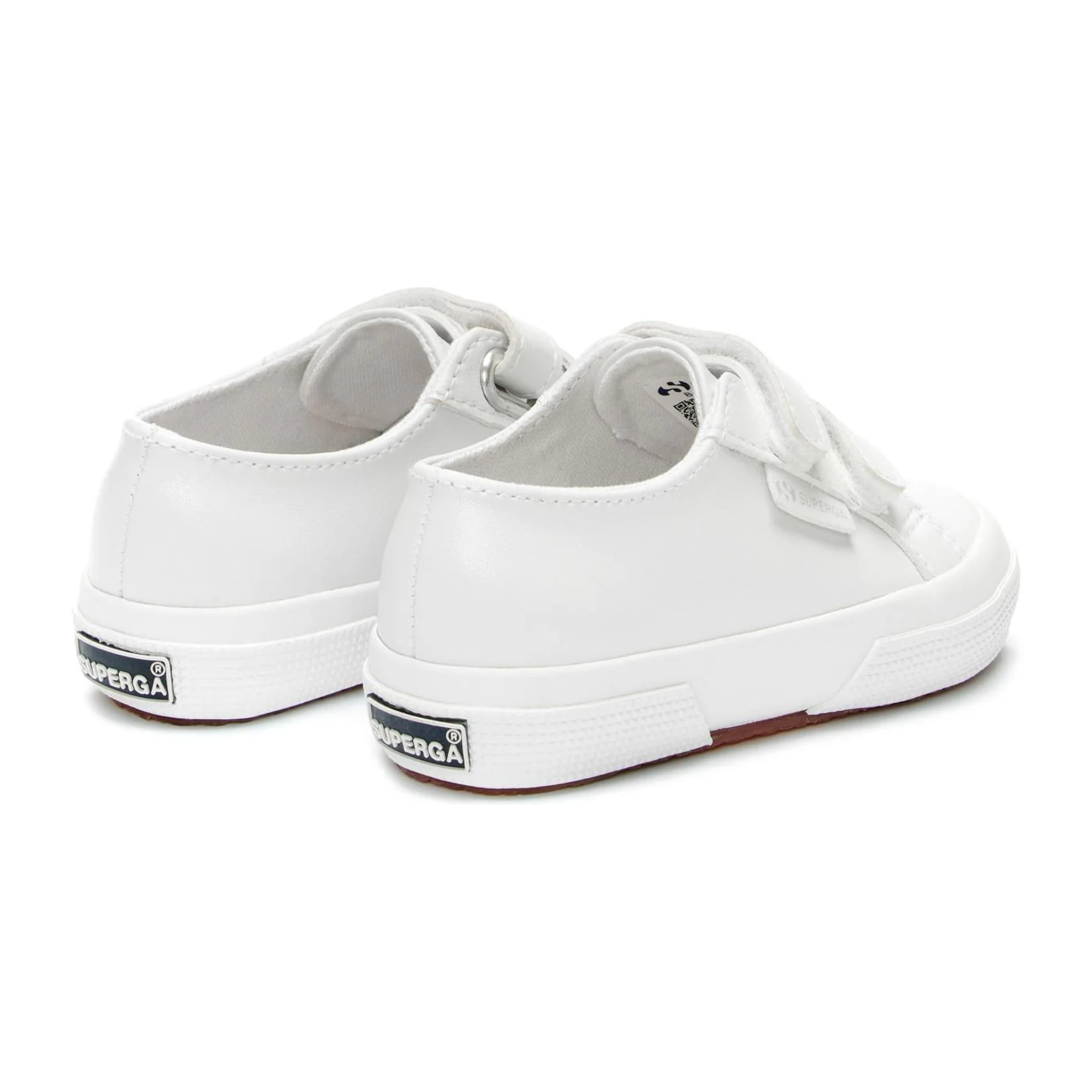 Le Superga Bambino/A Bianco 2750 KIDS STRAPS VEGAN MATERIAL