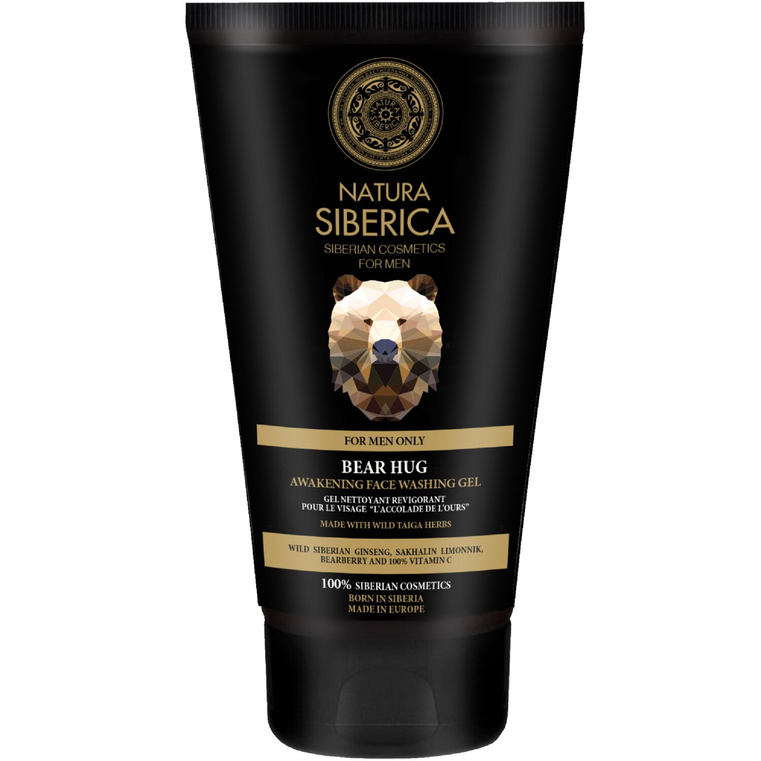 L'Accolade de l'Ours - Gel Nettoyant Revigorant Visage Homme 150ml