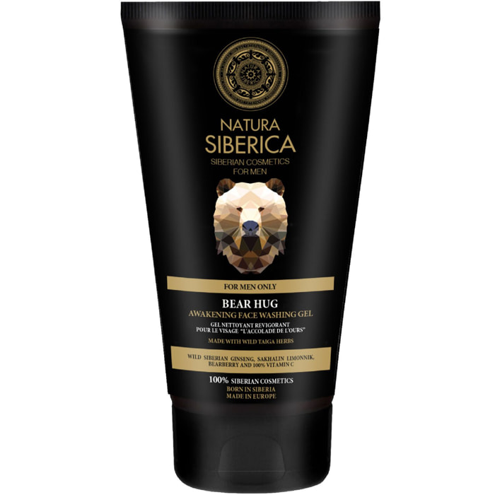 L'Accolade de l'Ours - Gel Nettoyant Revigorant Visage Homme 150ml