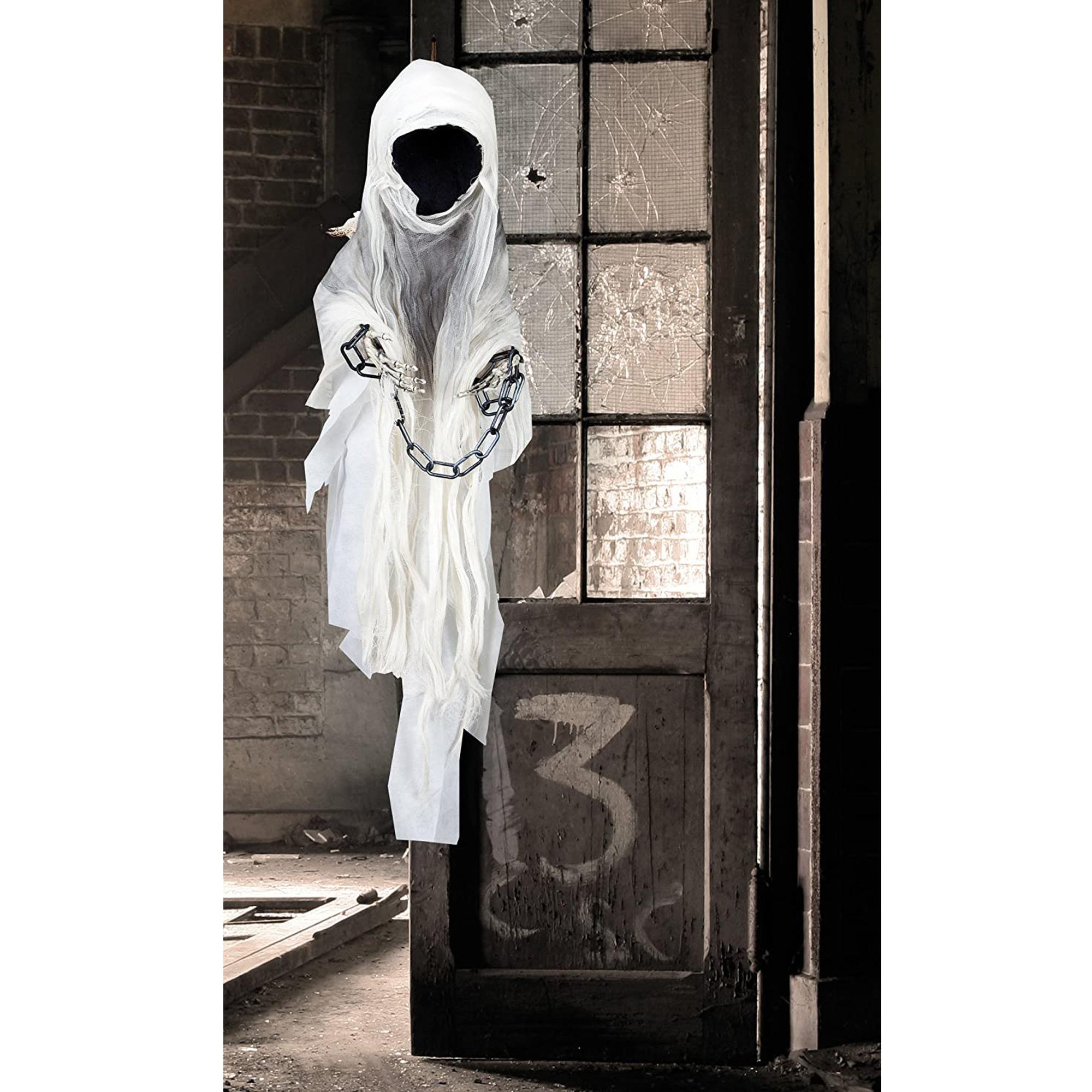 Decorazione Spettro Faceless Ghost 100cm Halloween