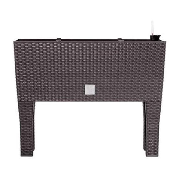 Jardinera c/patas mod. rato jh 600. c/autorriego 60x25x46cm. chocolate