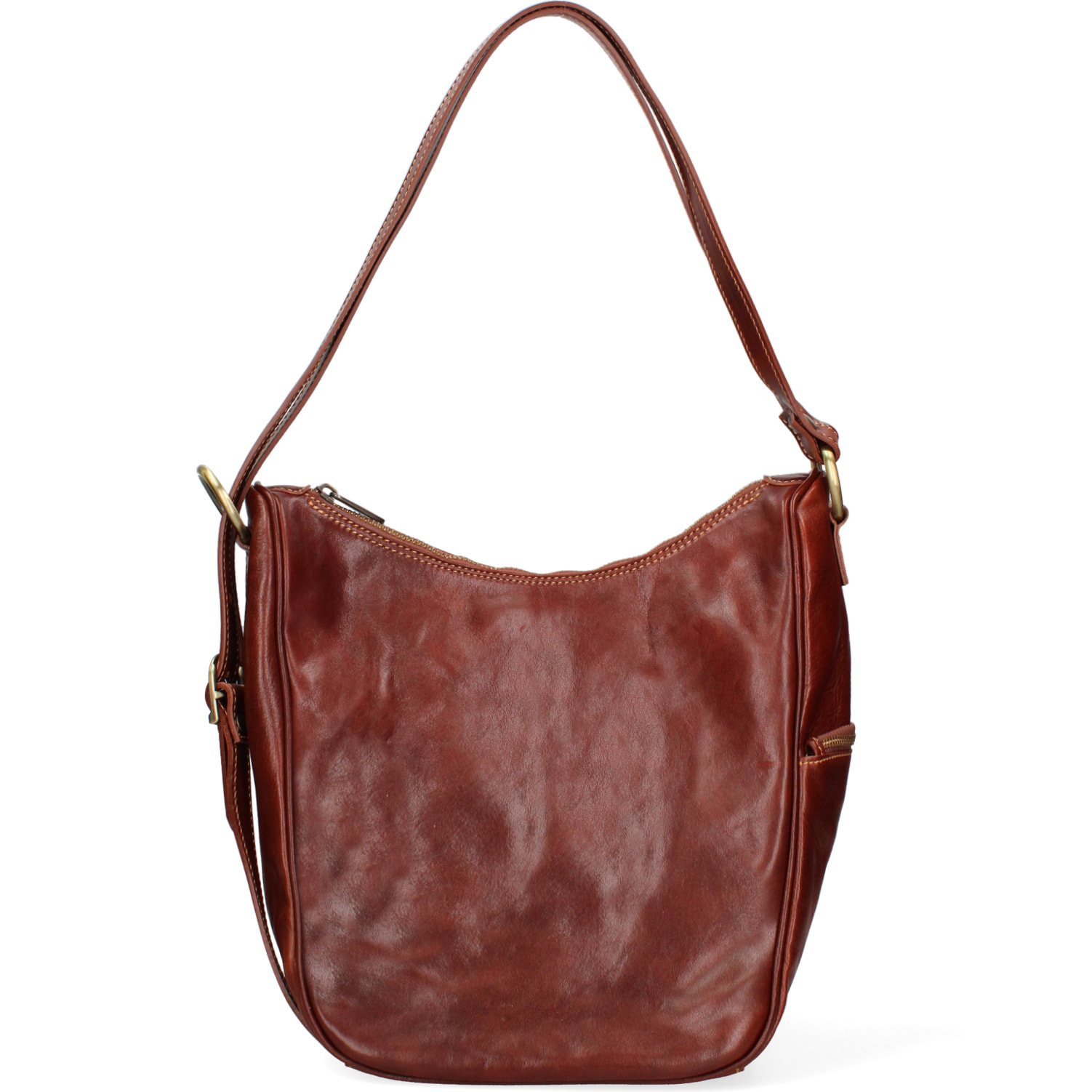 Borsa a spalla  da donna In Vera pelle Made in Italy 31x28x20 cm
