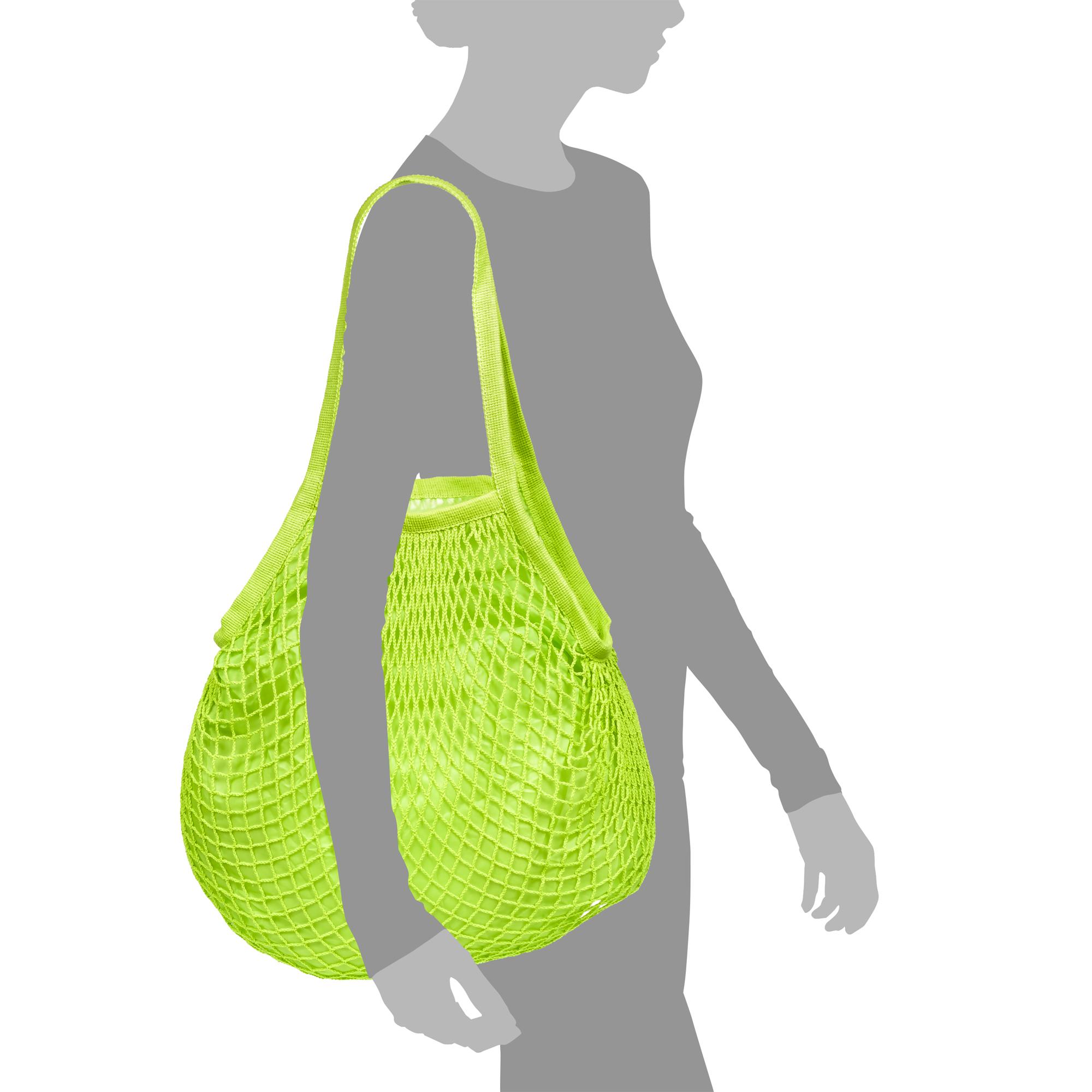 Forliana Bolso de hombro Mujer. Tejido Algodón Crochet Nylon