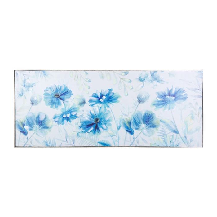 Set 2 Cuadros Flores Con Marco 40% Pintado A Mano 152x5x62 Cm